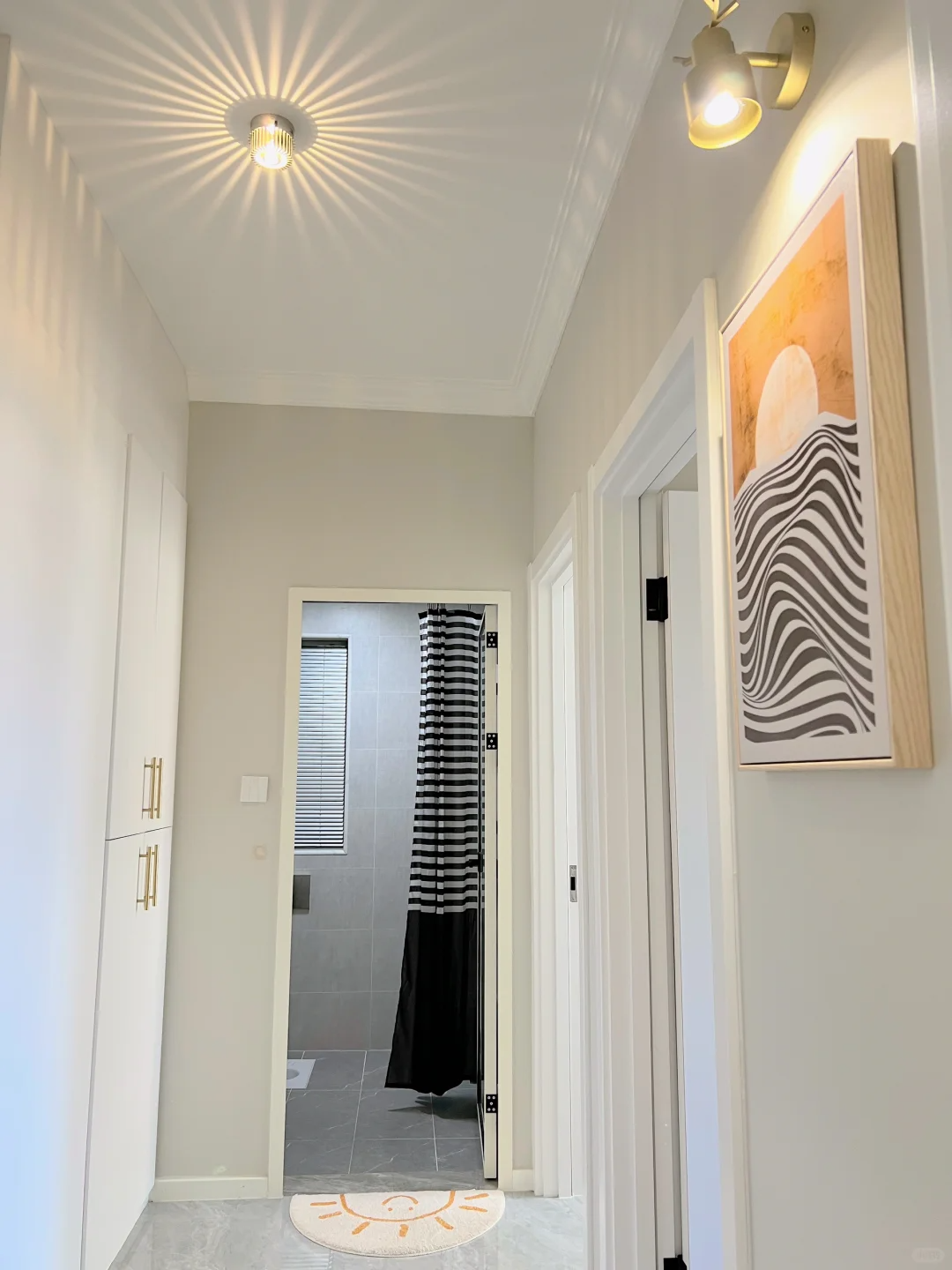 75 ㎡小家被问N遍的乳胶漆 多乐士浅滩银珠