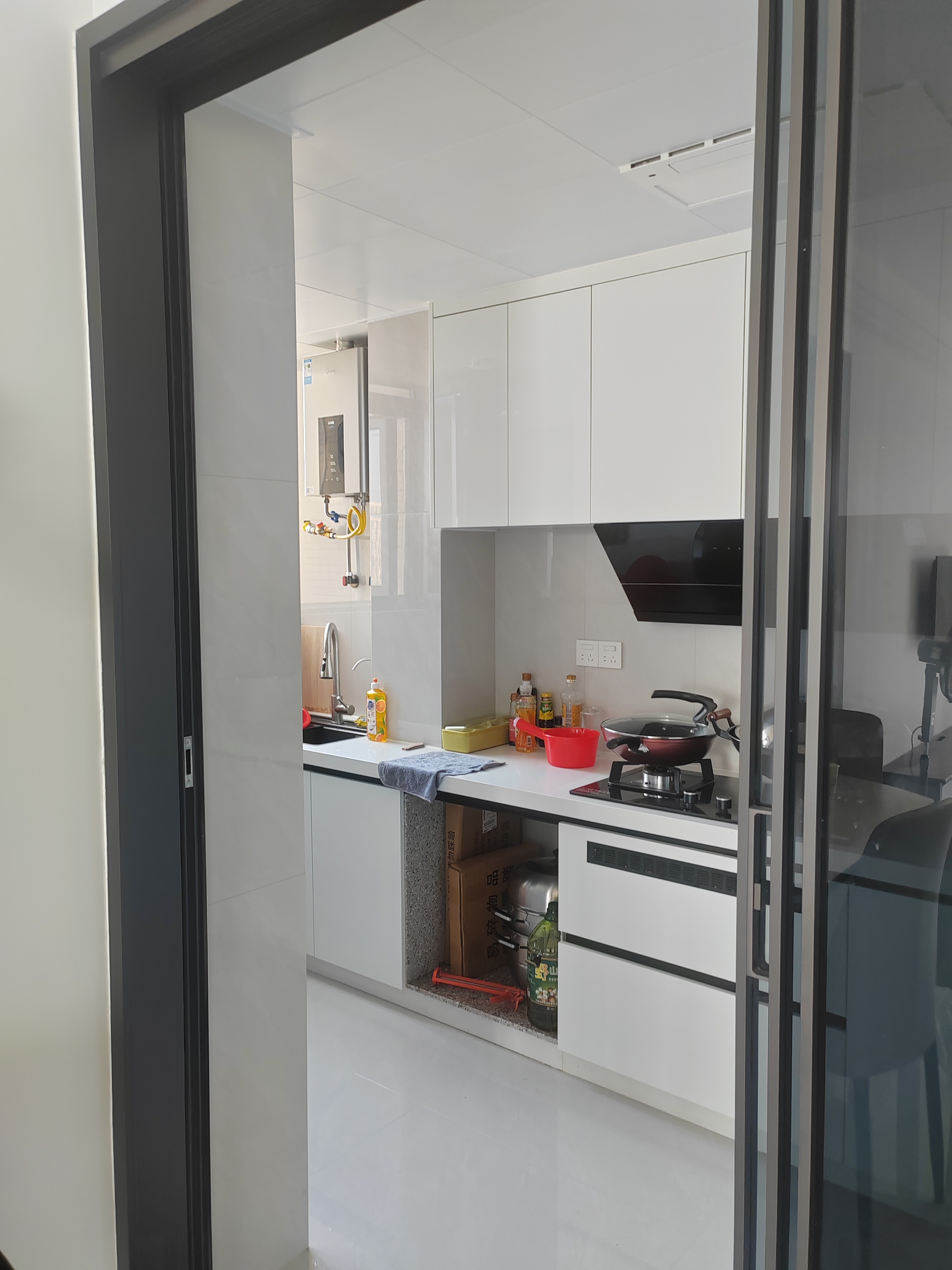 河源110平方现代风格装修完工才10万