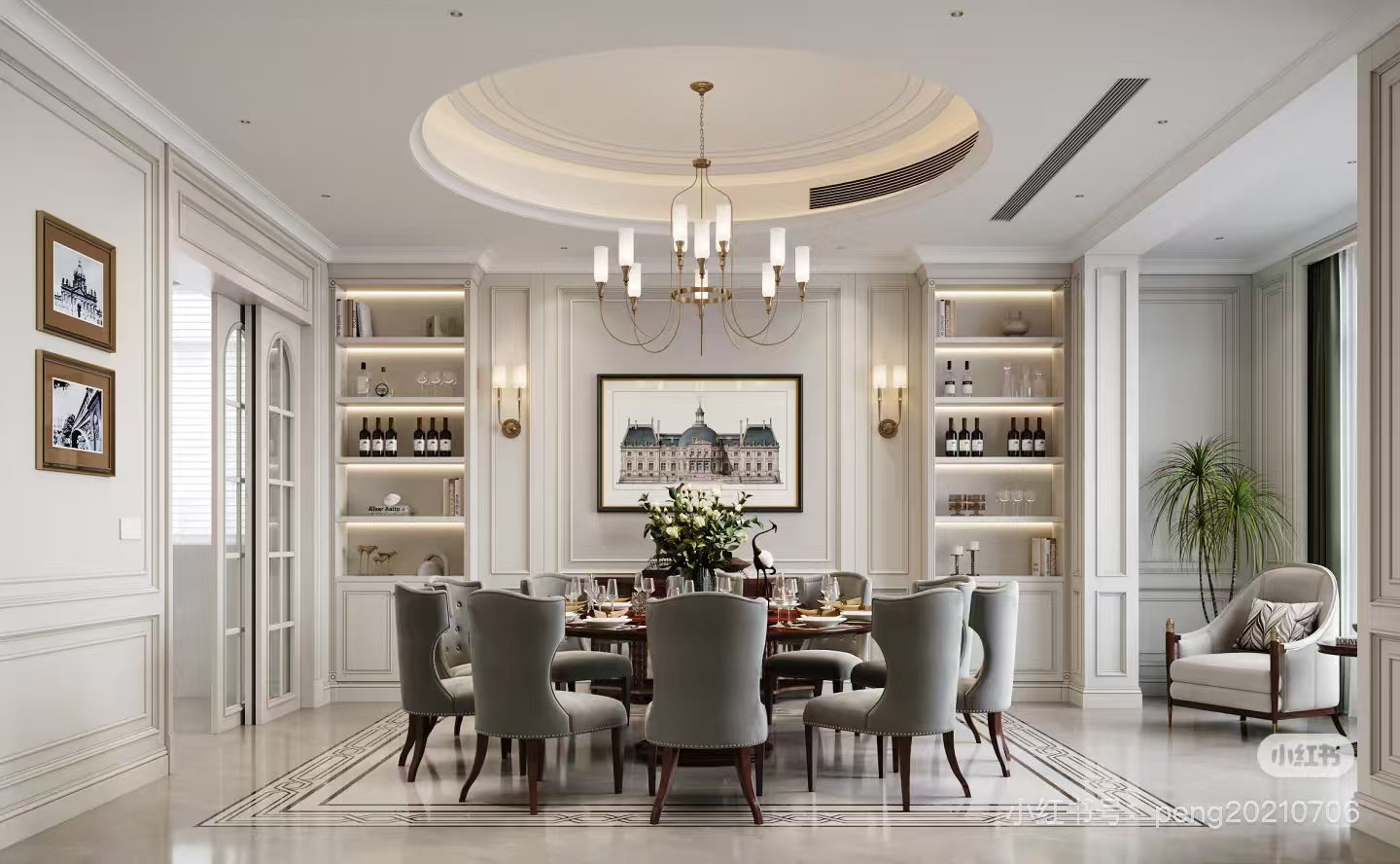 现代风格装修，纯纯的大气高端上档次。