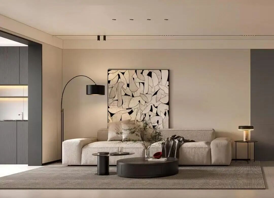 120平现代风格，《现代｜把温柔揉进每一寸极简时光》