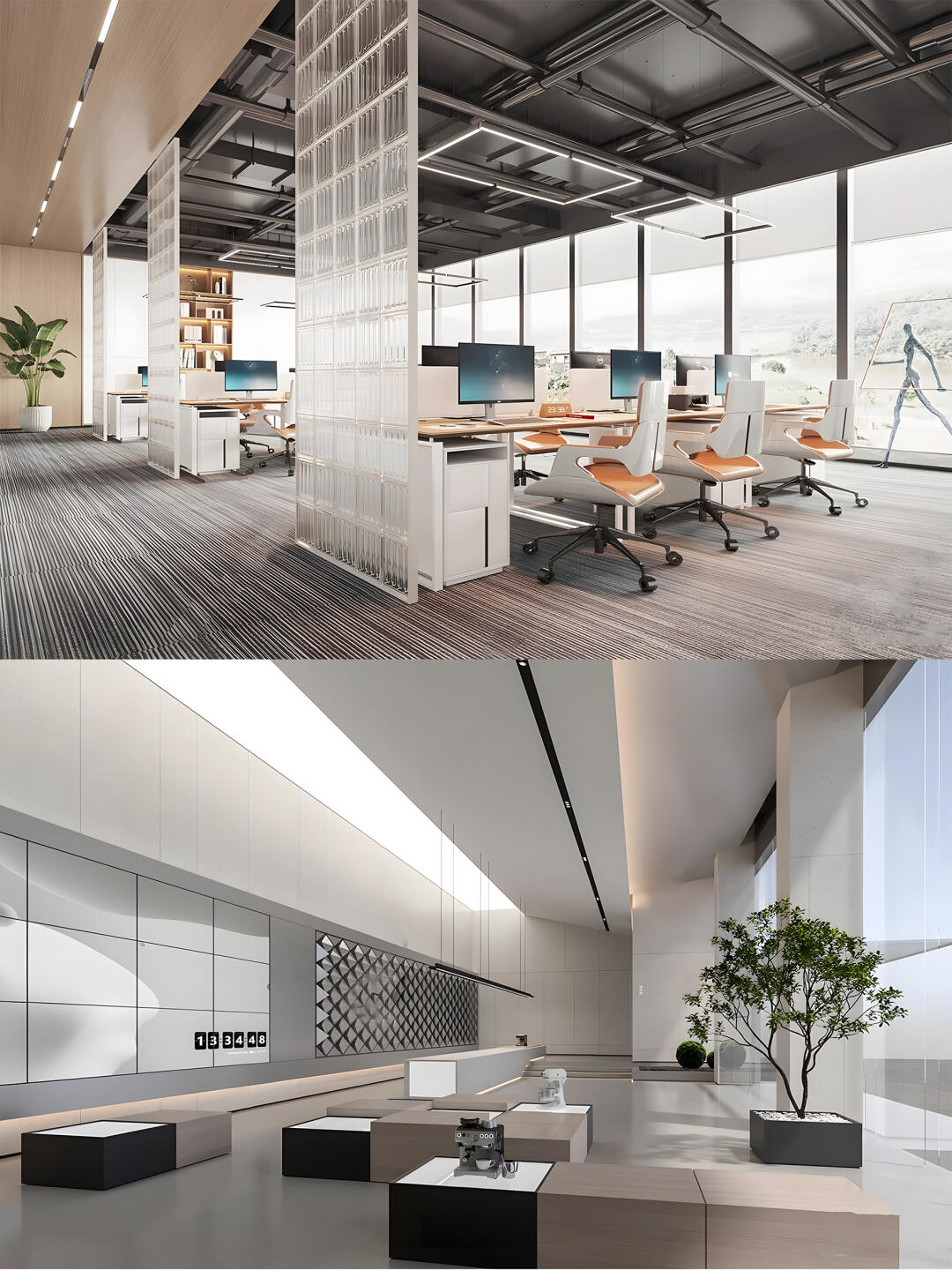 1000平办公室装修