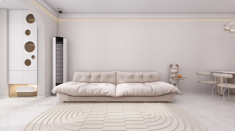 91平方现代简约三居室！