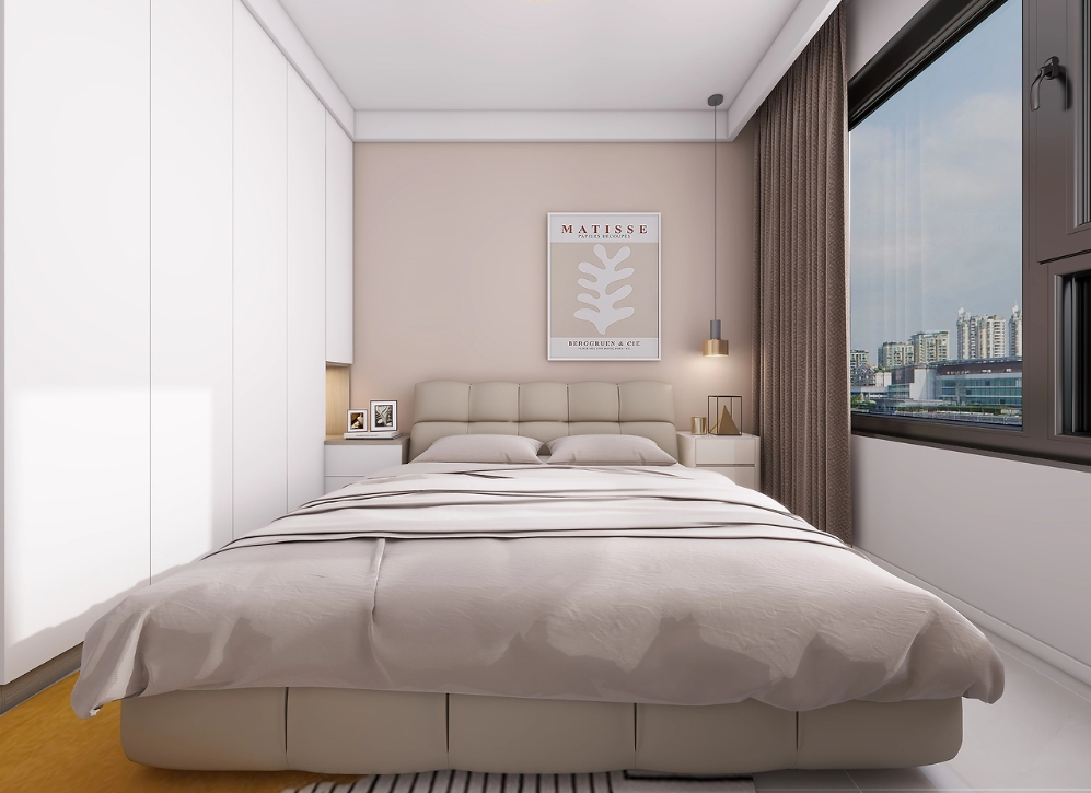 91平方现代简约三居室！