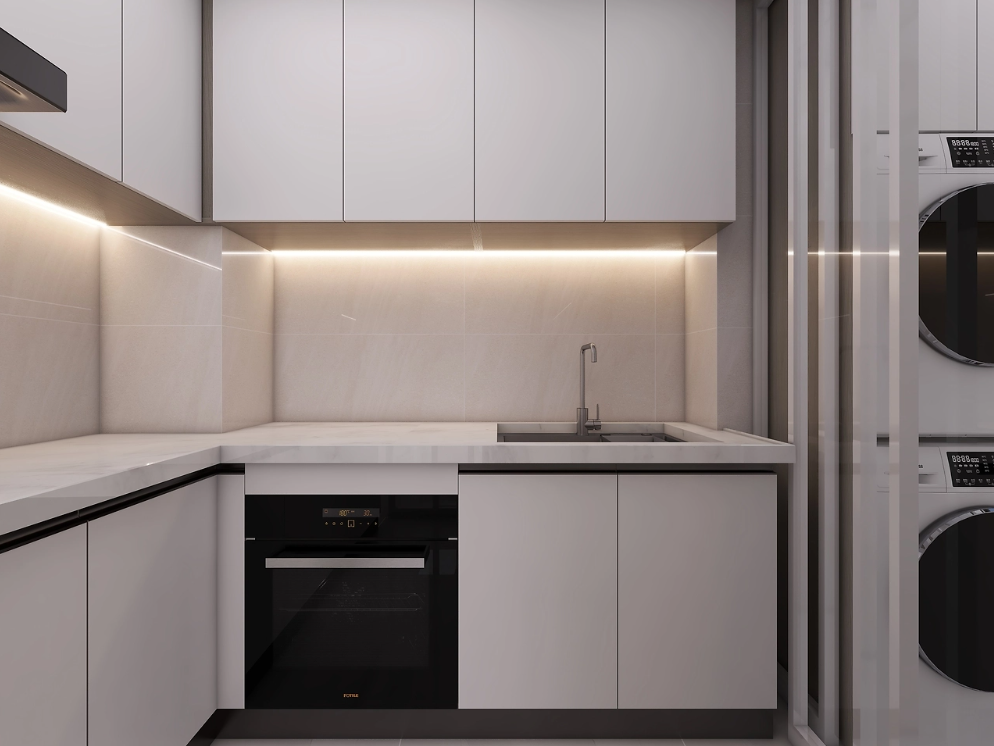 91平方现代简约三居室！