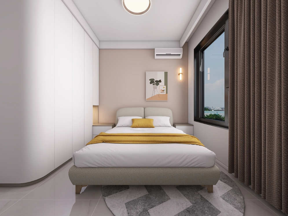 91平方现代简约三居室！