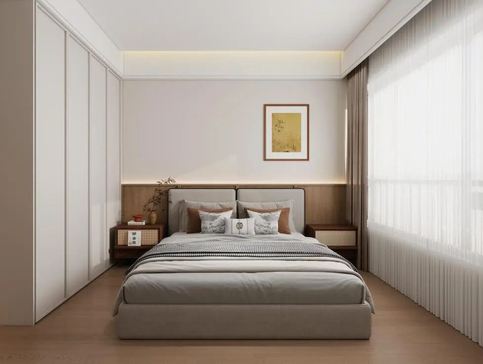 130平新中式装修：藏在细节里的雅致！