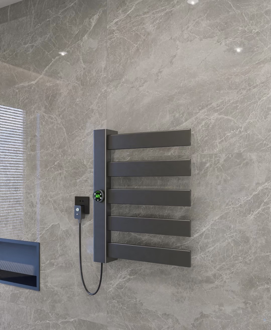 浅灰瓷砖卫生间案例分享