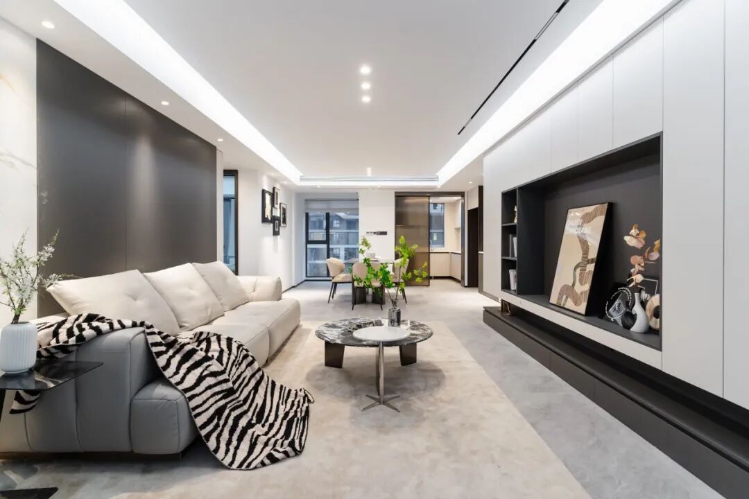 143㎡意式极简：保留原始精装布局，以纯粹美学品味生活！