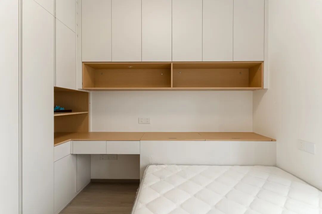 108㎡奶油原木风格：给装修做减法，给生活做加法！