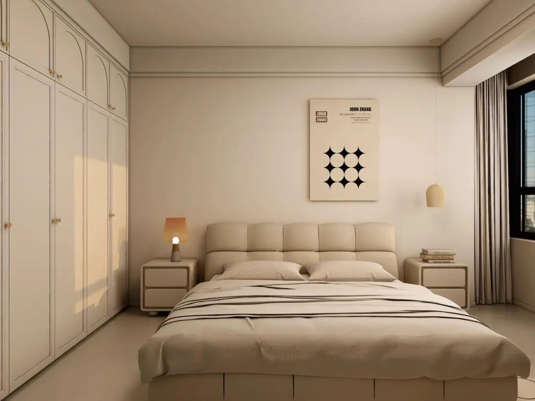 127平现代奶油风｜生活的理想就是为了理想的生活！