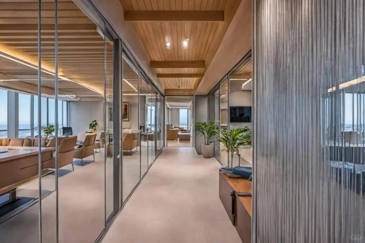 玻璃隔断案例分享