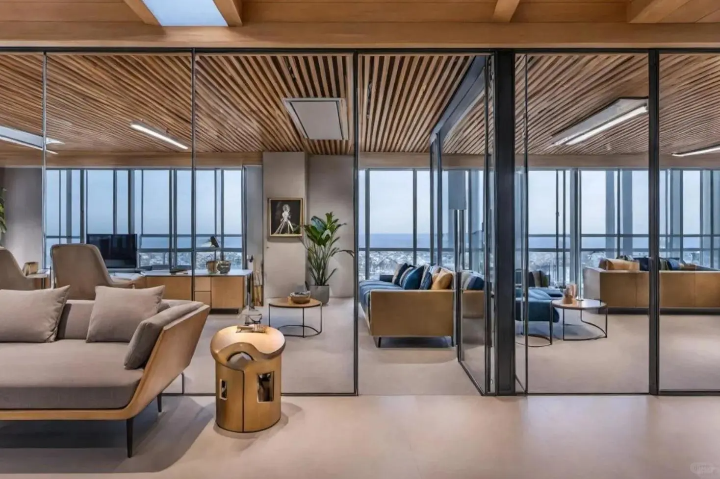 玻璃隔断案例分享