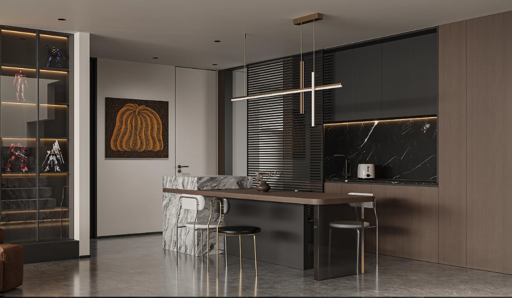 127平现代风格：演绎空间的灵动韵律》