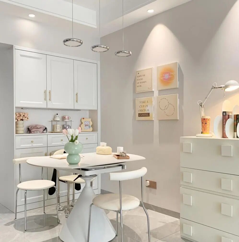 110平奶油风｜轻甜不腻的家居美学，这才是理想的松弛感！