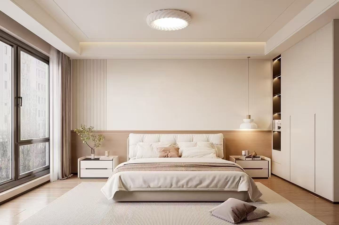 山樾云亭120平，现代风