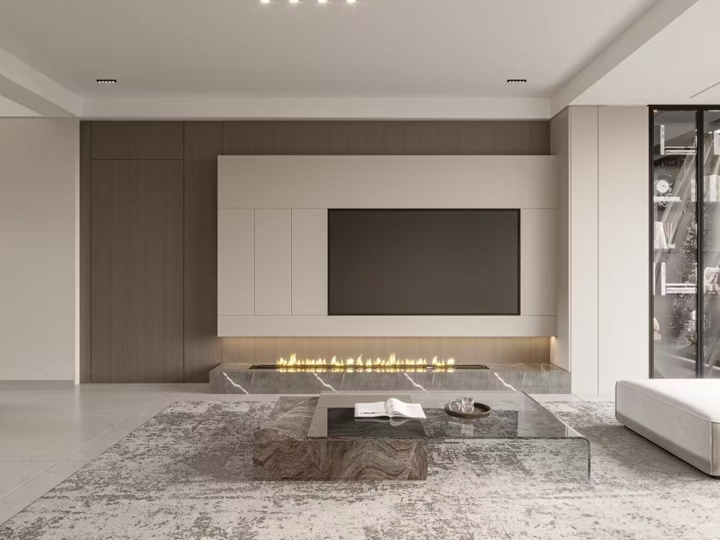 山樾云亭120平，现代风