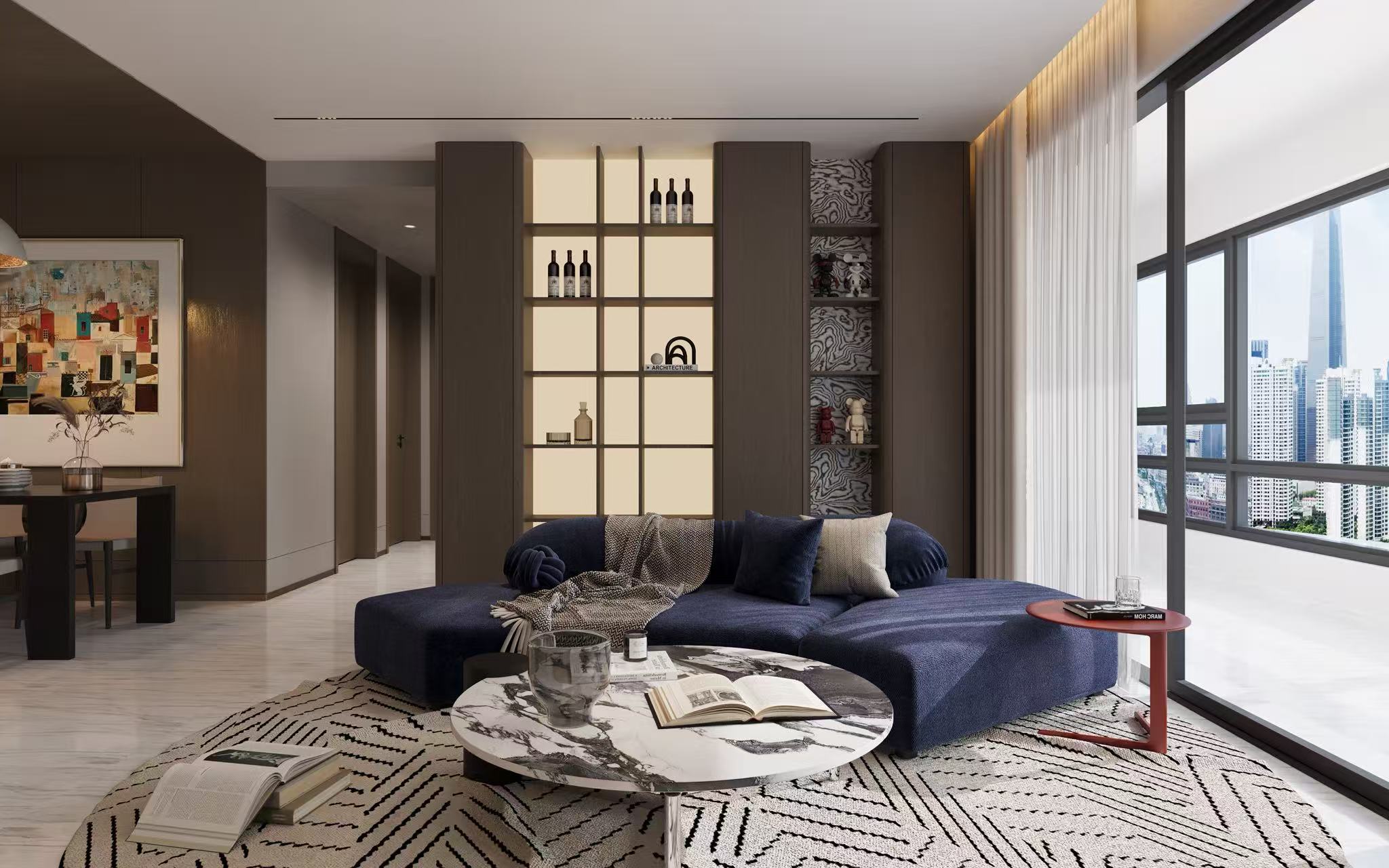 运河印象160平，意式风