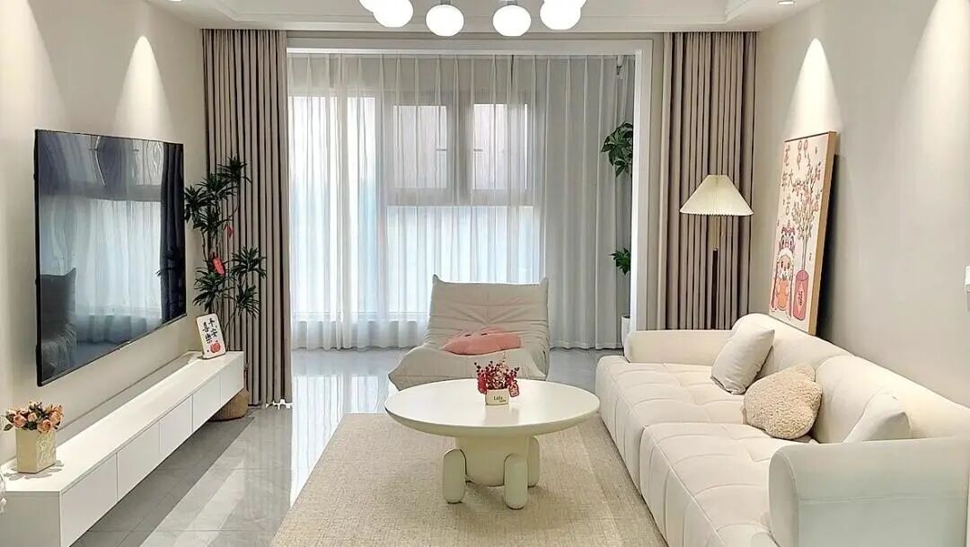 120平解锁现代简约风：打造时尚舒适家！