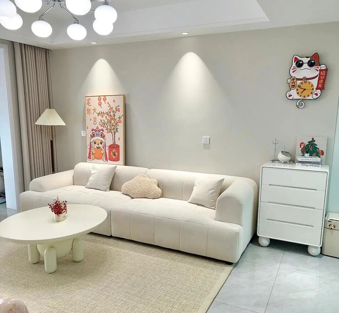 120平解锁现代简约风：打造时尚舒适家！