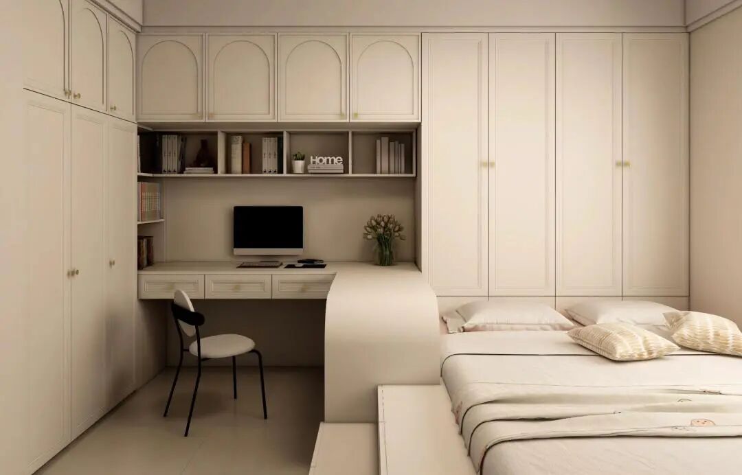 127平现代奶油风｜柔和光影里的理想生活！