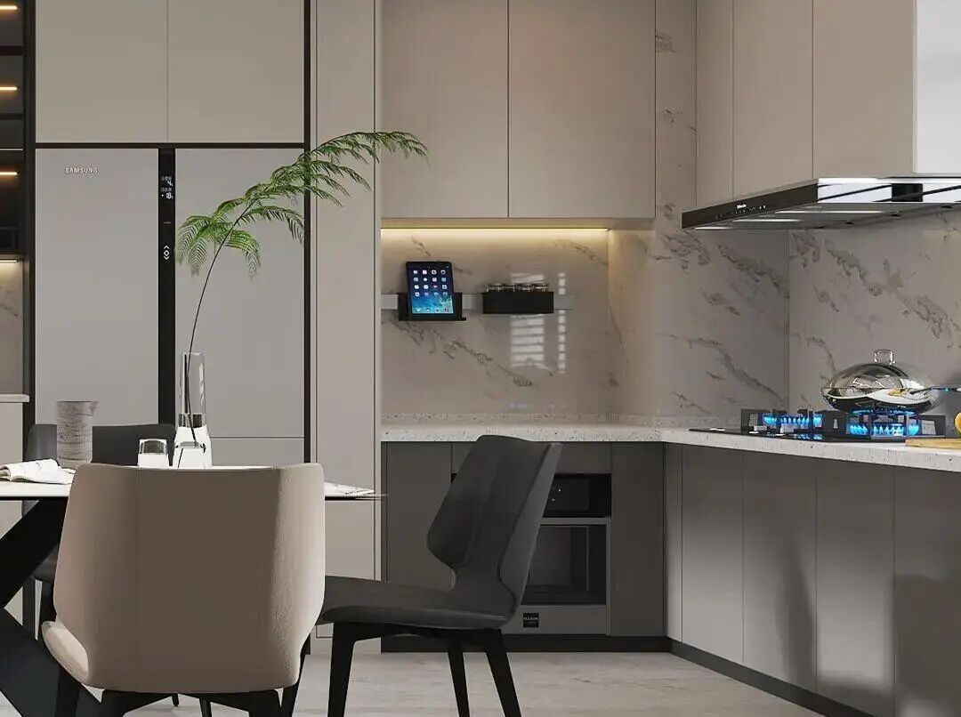 110平沉醉于现代简约风格，让生活回归本真！