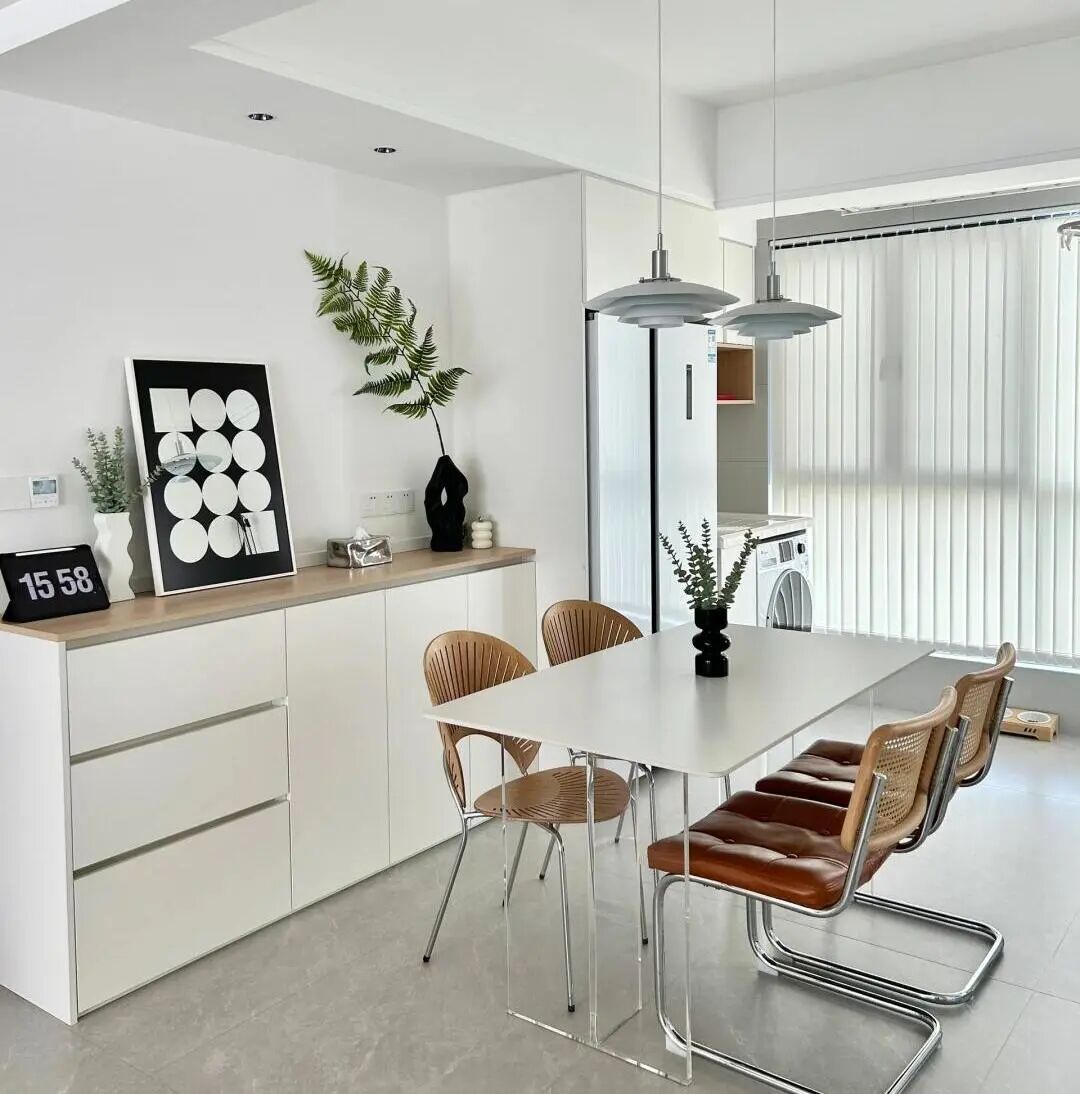 《现代极简奶油风｜把温柔揉进每一寸极简时光》