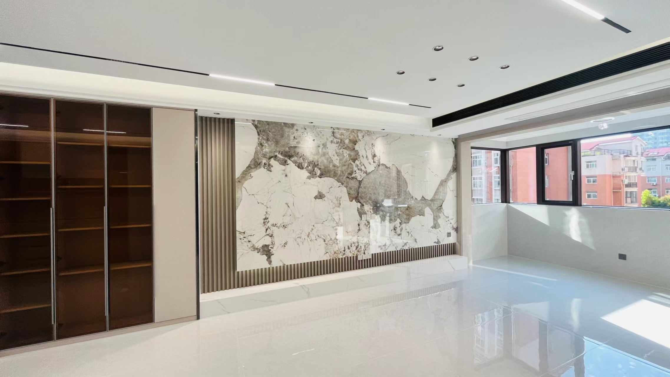 滨河名家给业主装完的实景图片