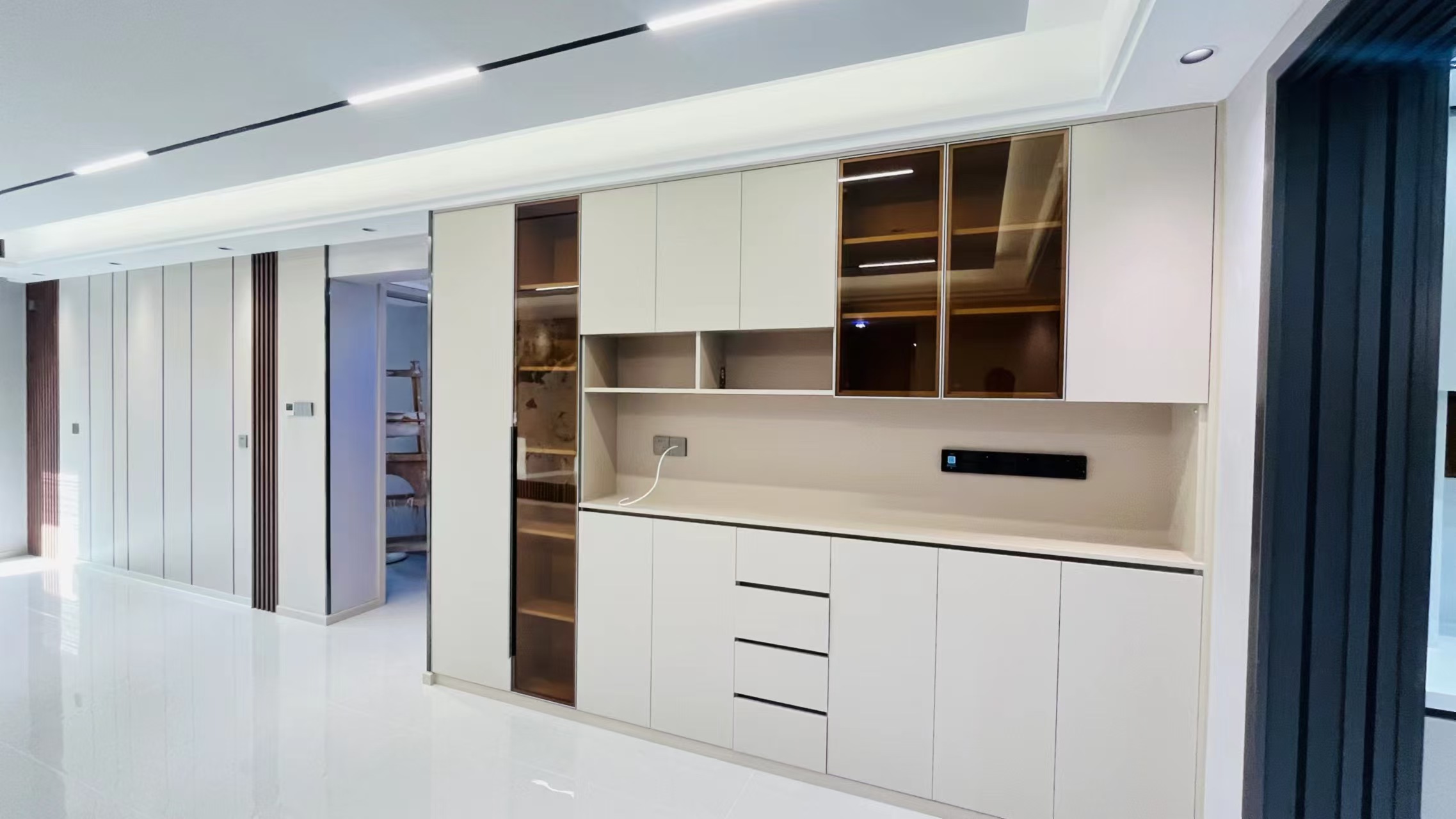 滨河名家给业主装完的实景图片