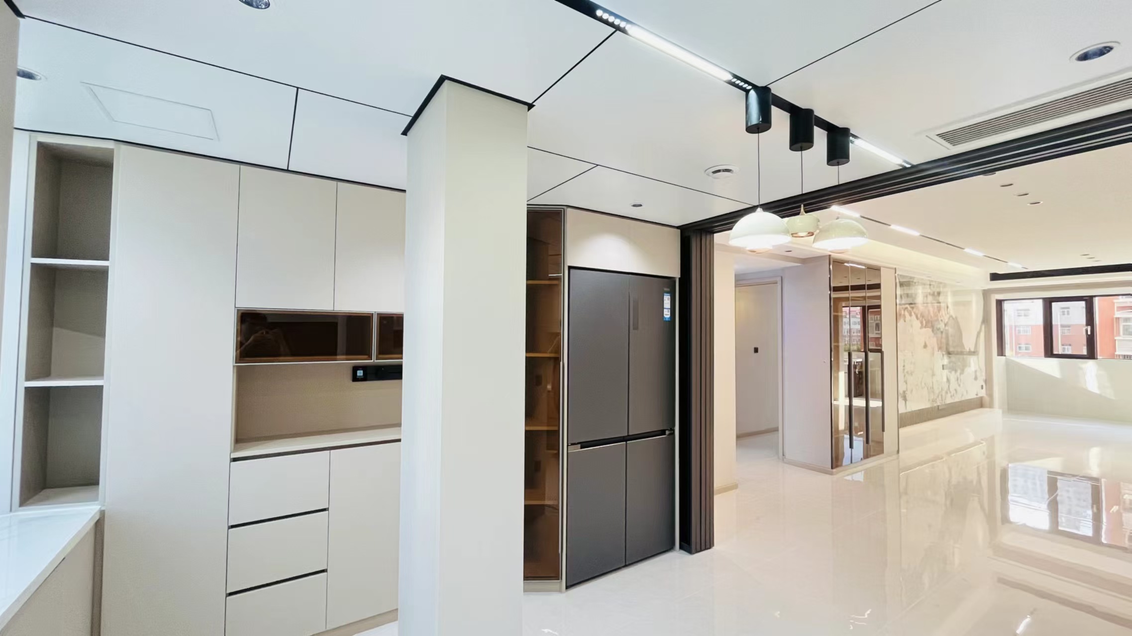 滨河名家给业主装完的实景图片