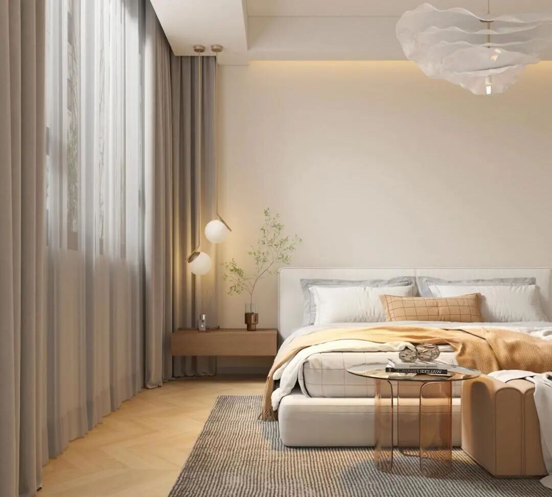 《128㎡现代简约家：开启温馨日常》