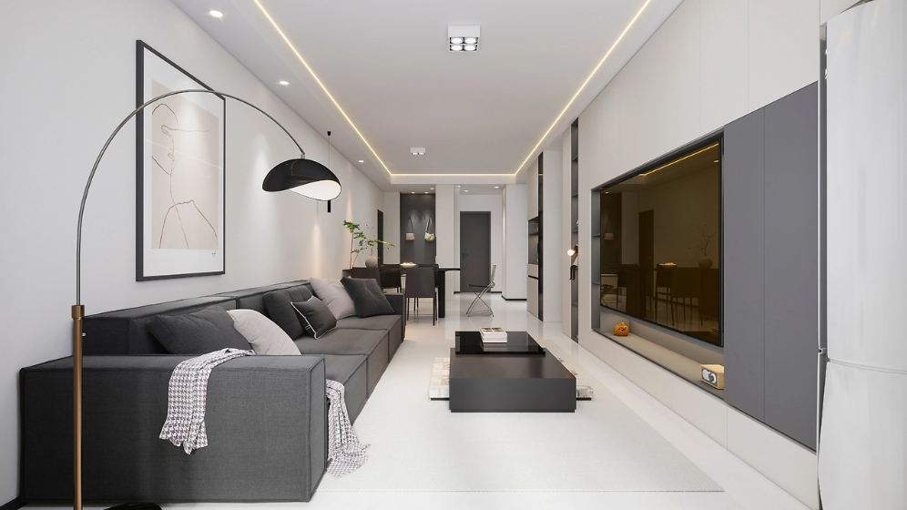 120平现代简约风：以简为美，回归生活本真！