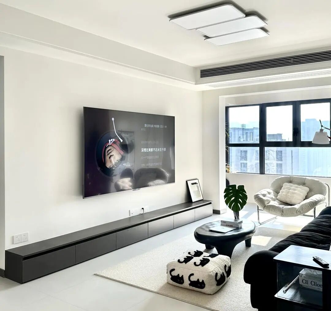 130平黑白灰风格真的看不腻｜简约高级感满满！