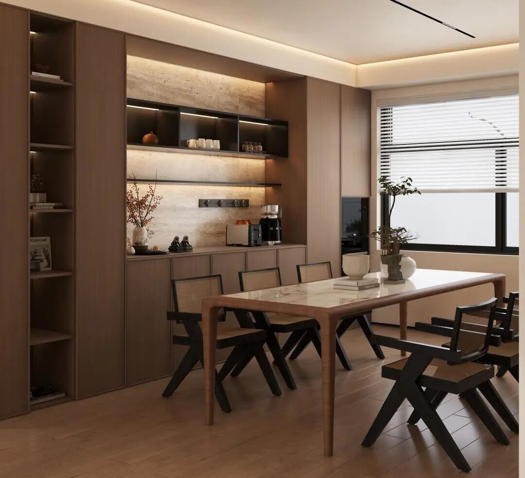 129㎡新中式雅居！传统雅韵与现代舒适的完美碰撞！