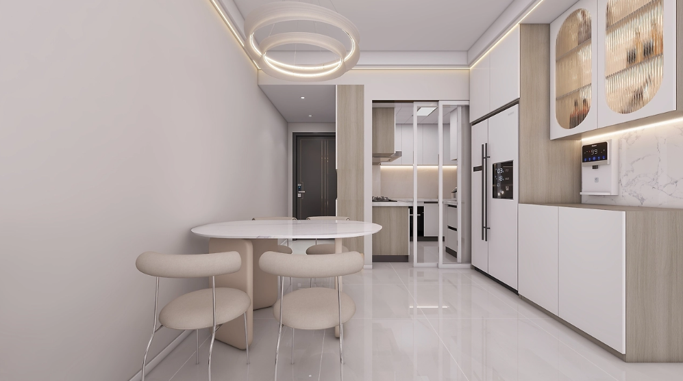 91平方现代简约三居室！