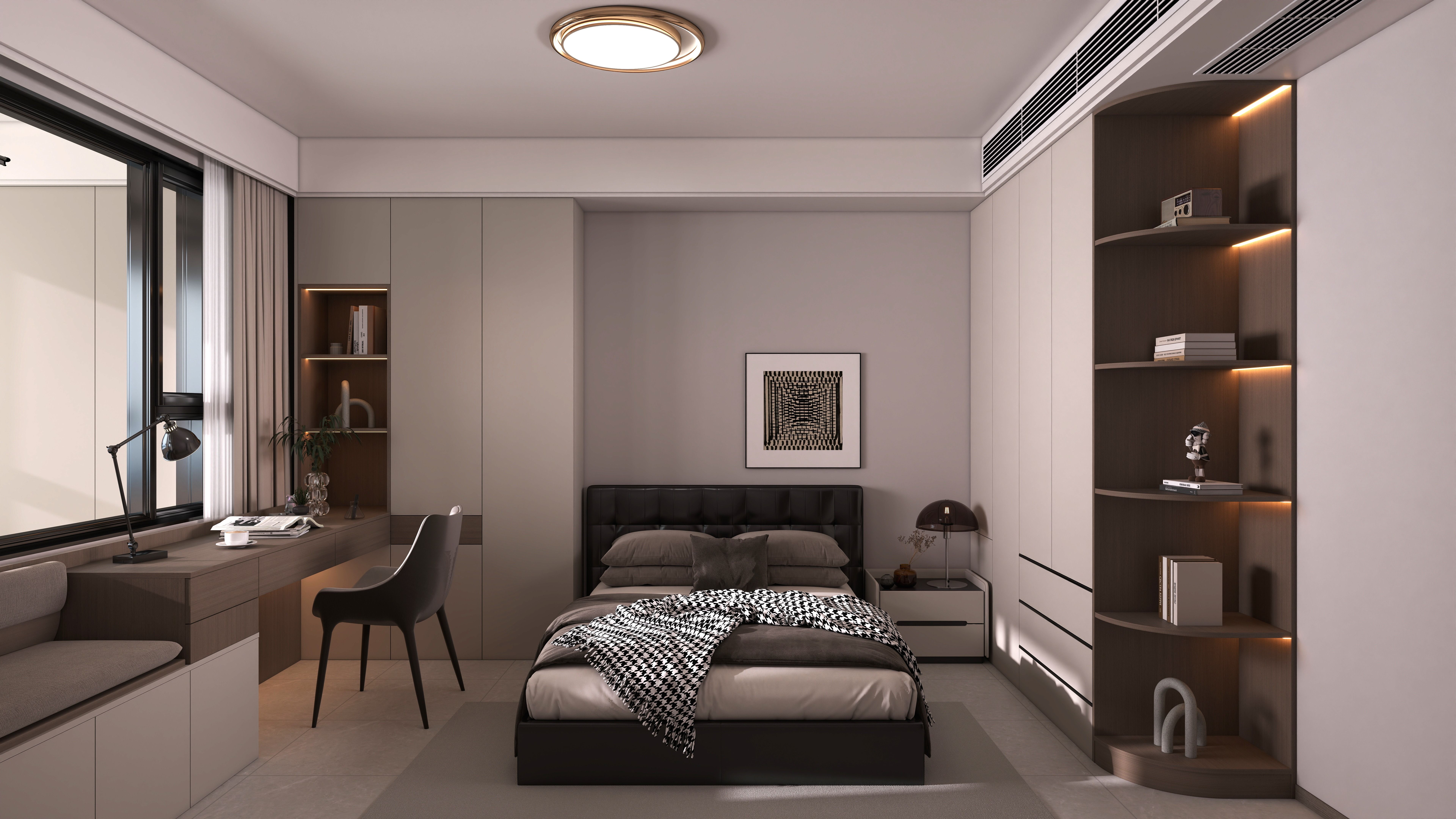 现代-140三室-桃李春风小区