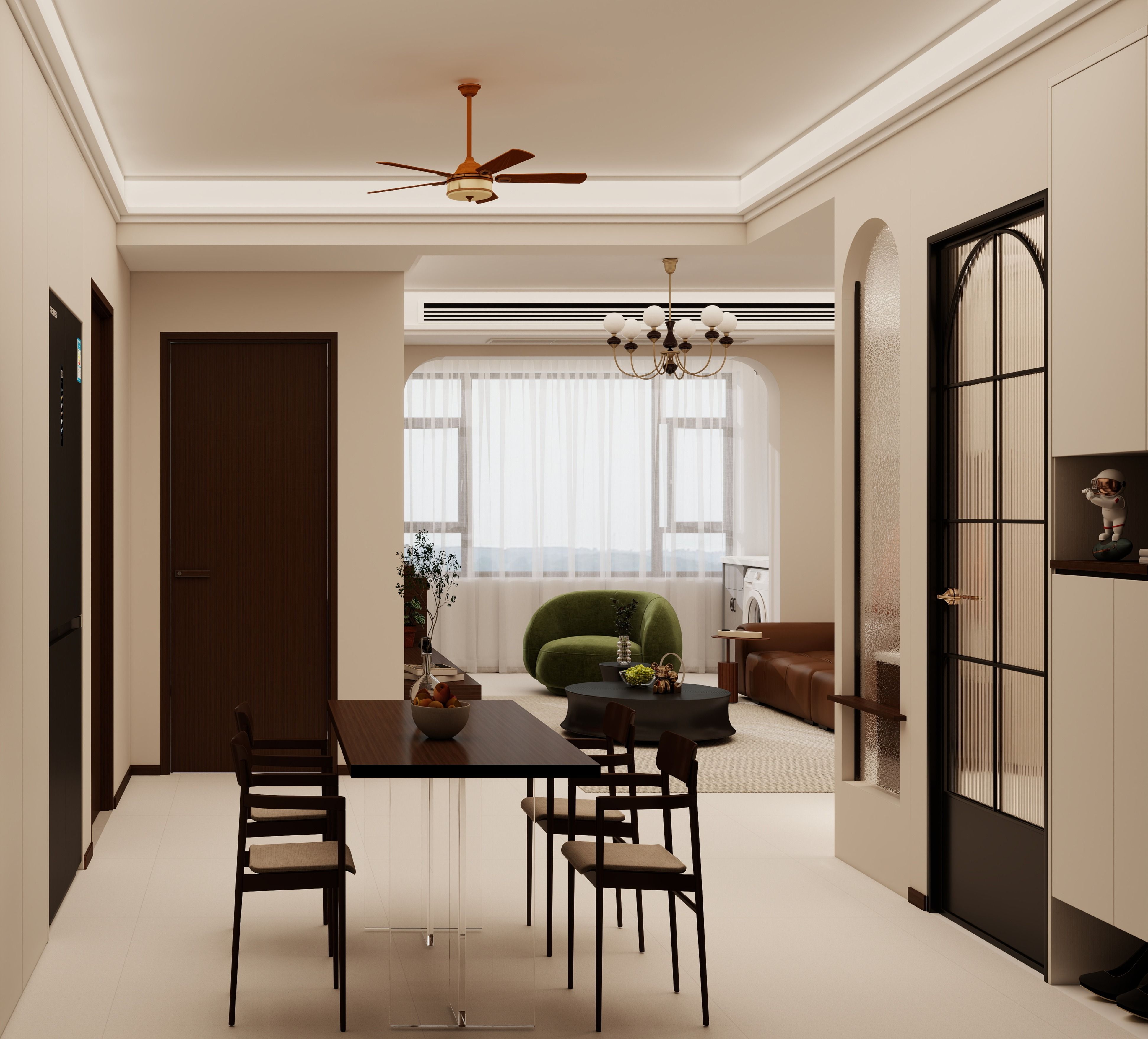 中古风-90两室-金港花园小区