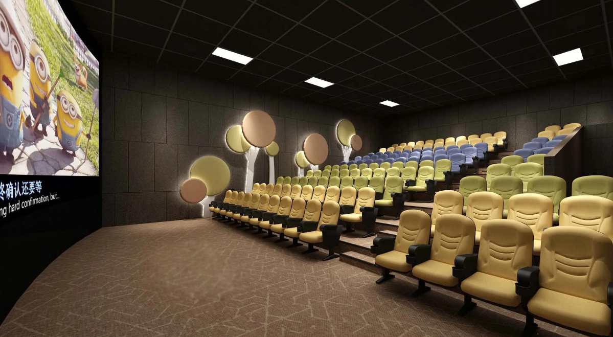 杭州横店T-one芬腾影院装饰施工