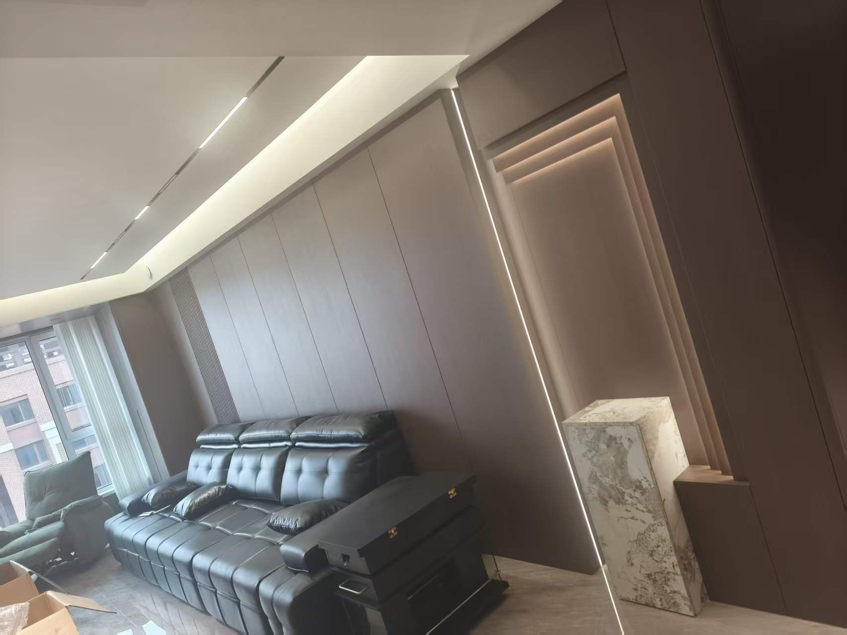 意式完工实景图