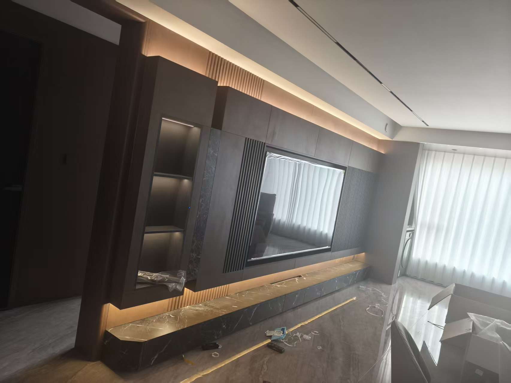 意式完工实景图