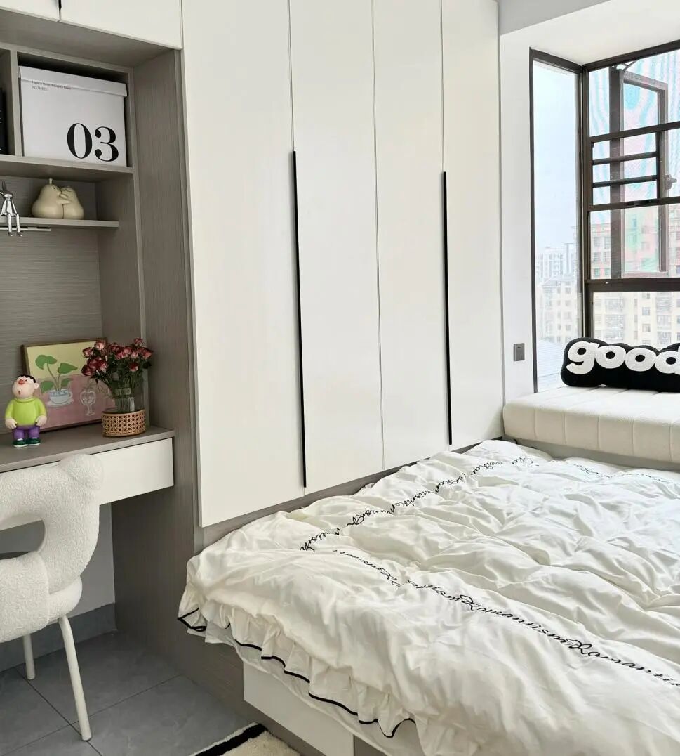 130平现代风格，没有复杂的设计，简简单单超级美！