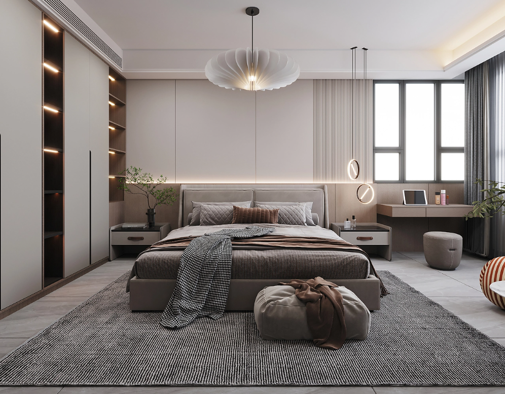 100平现代风格，打造实用与美观并存的现代美宅！