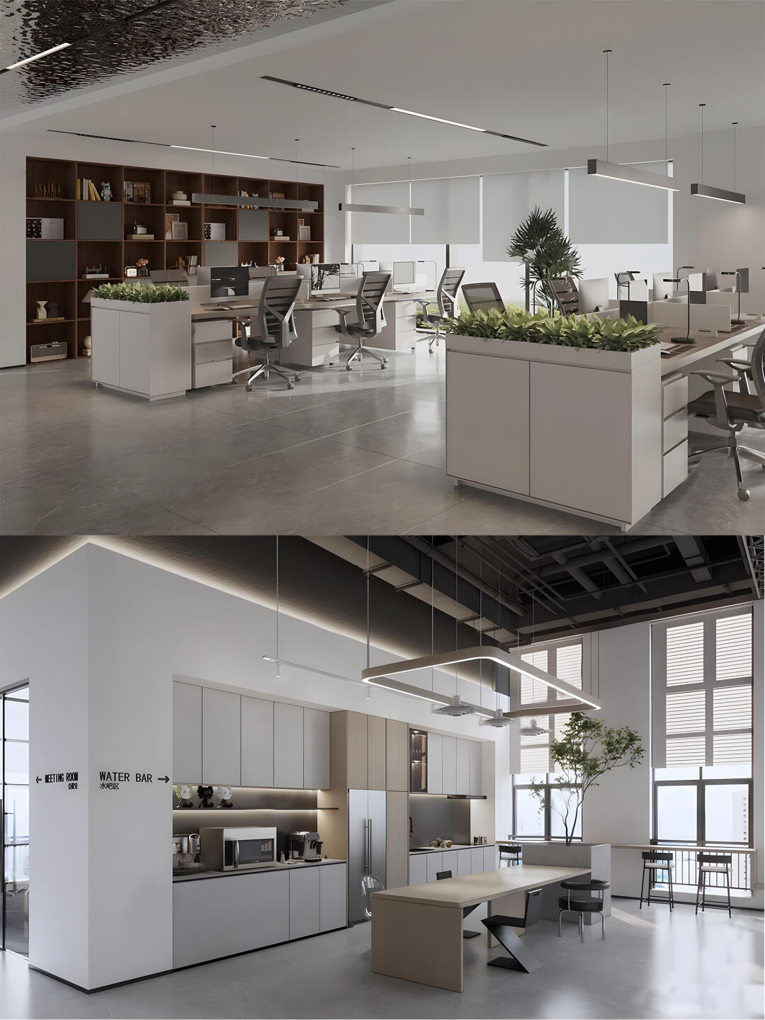 800平办公室装修