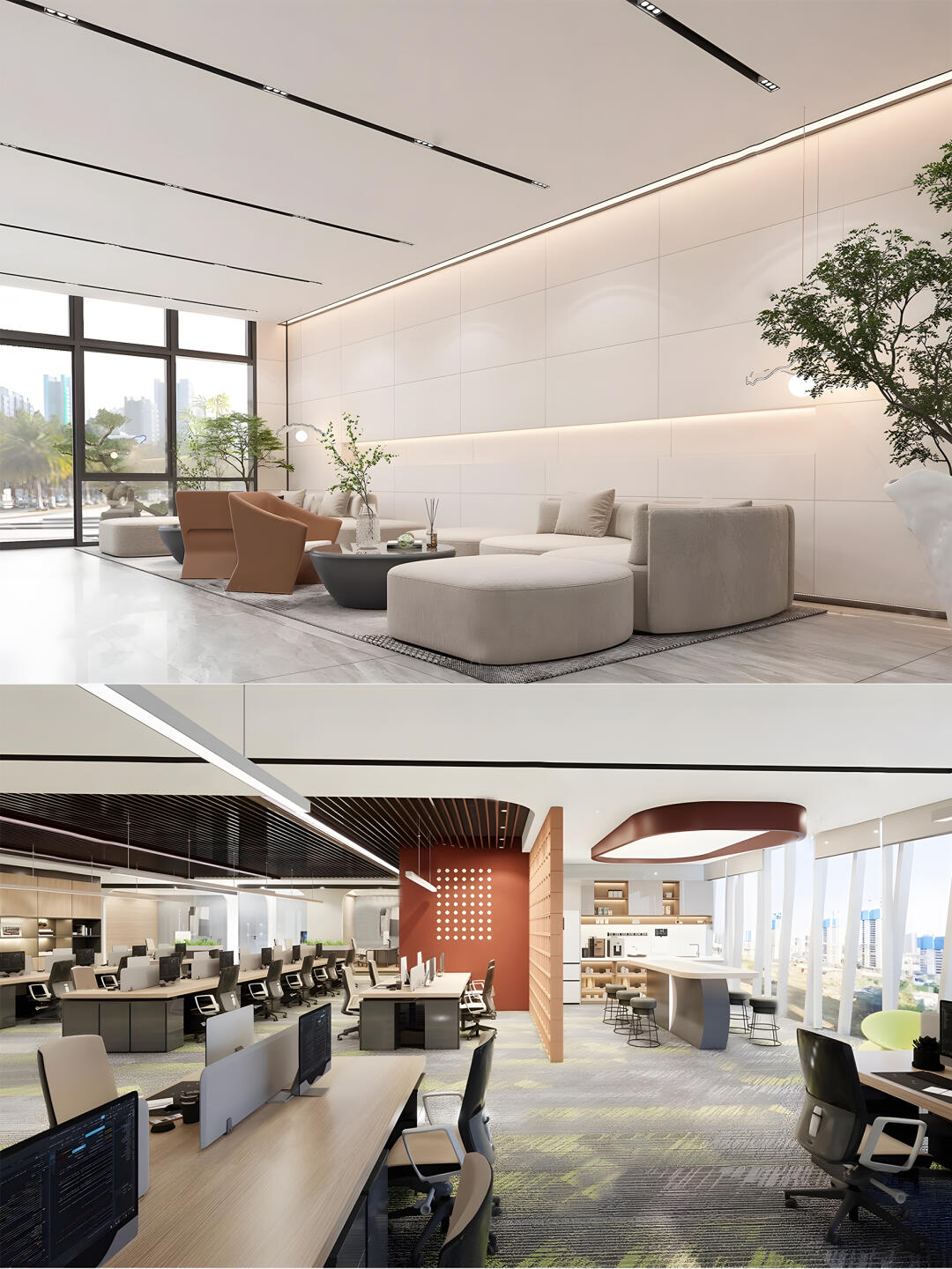 800平办公室装修