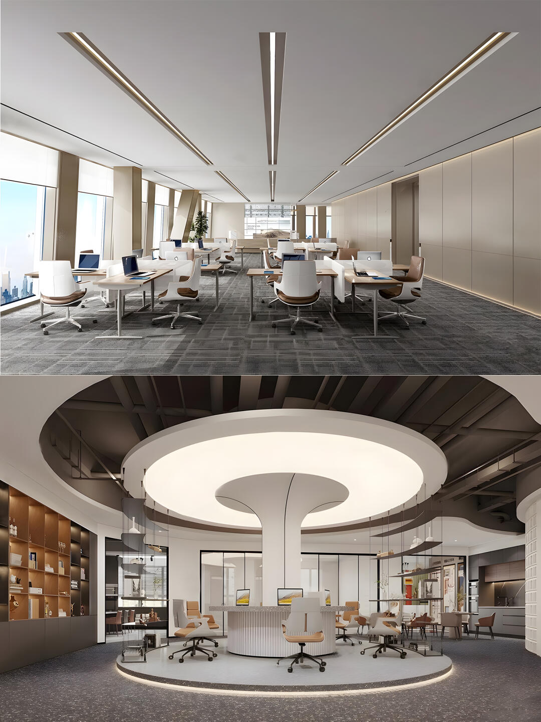 800平办公室装修