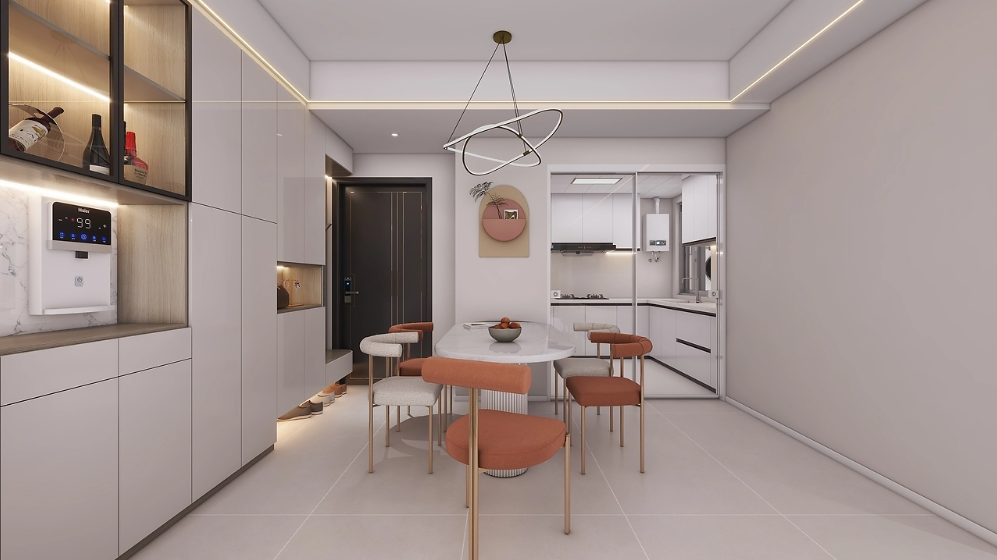 120平方现代简约三居室！