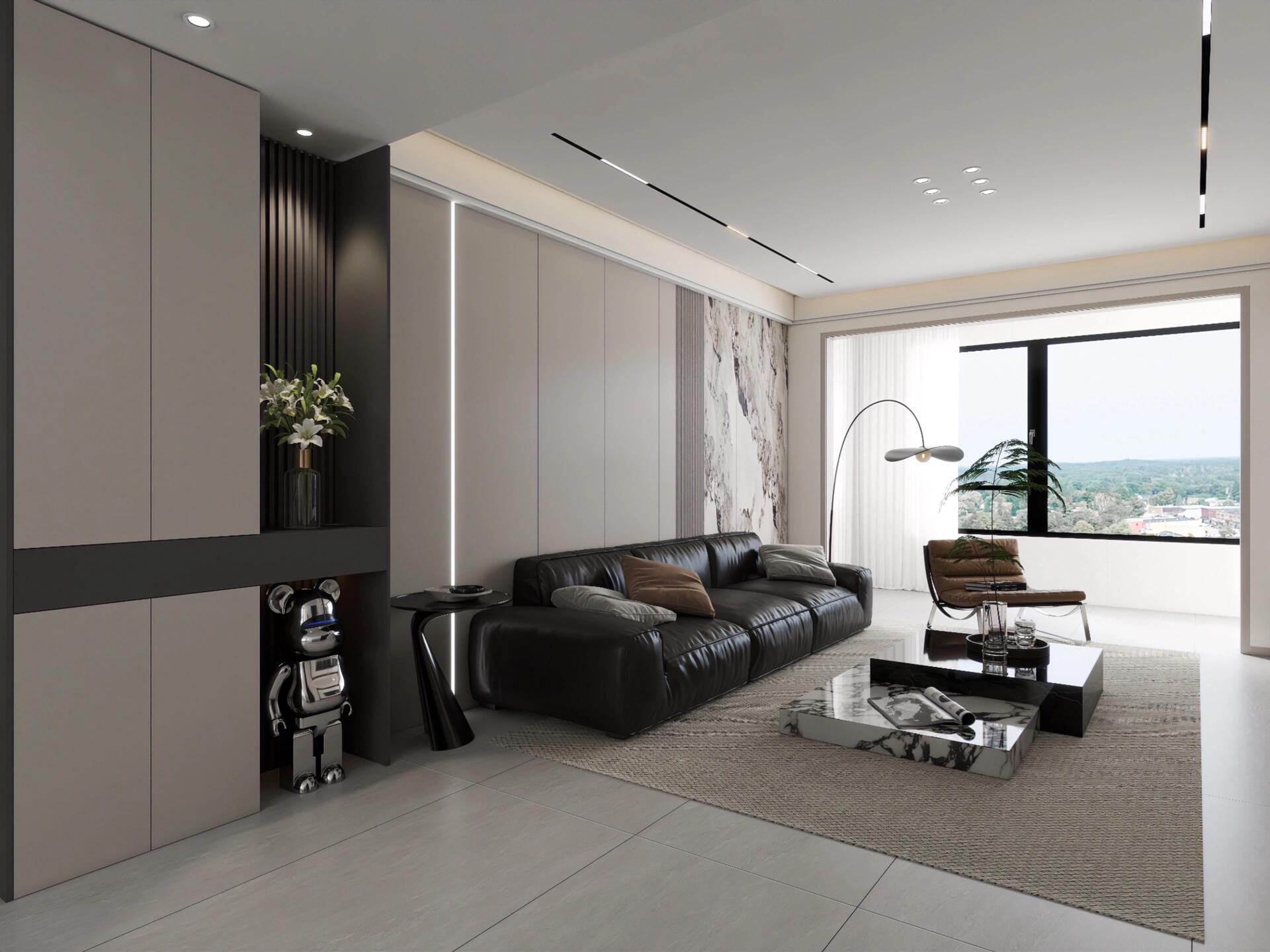 130平现代风格， 现代简约，愿每一步都奔赴温柔时光！