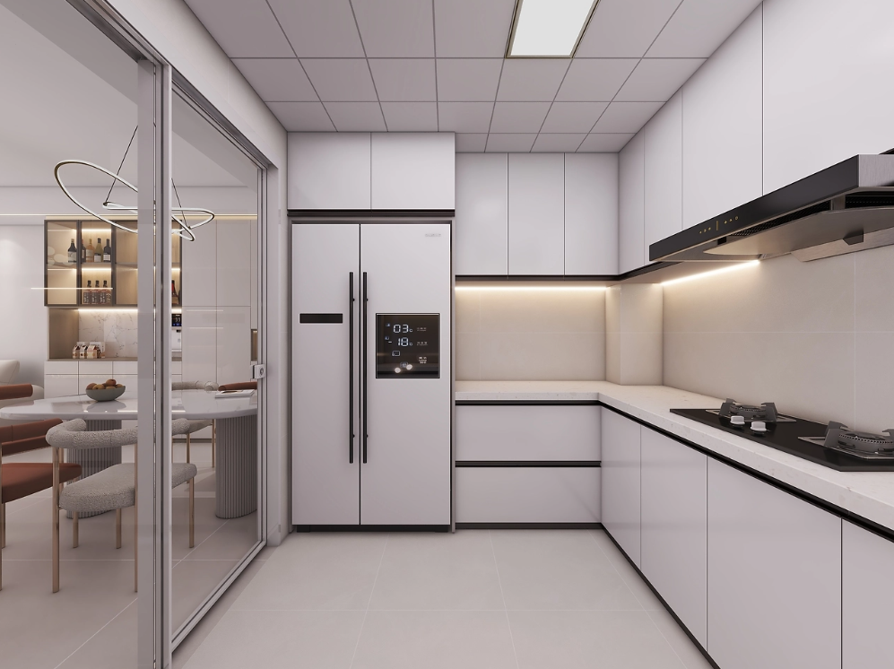 120平方现代简约三居室！