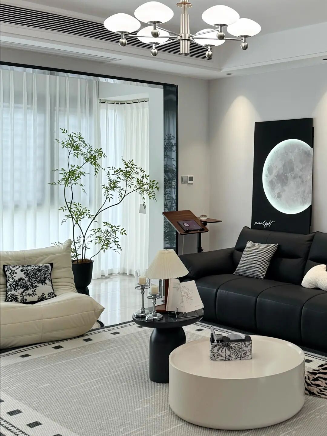 130平现代风格，现代极简 | 始于极简，归于纯粹！