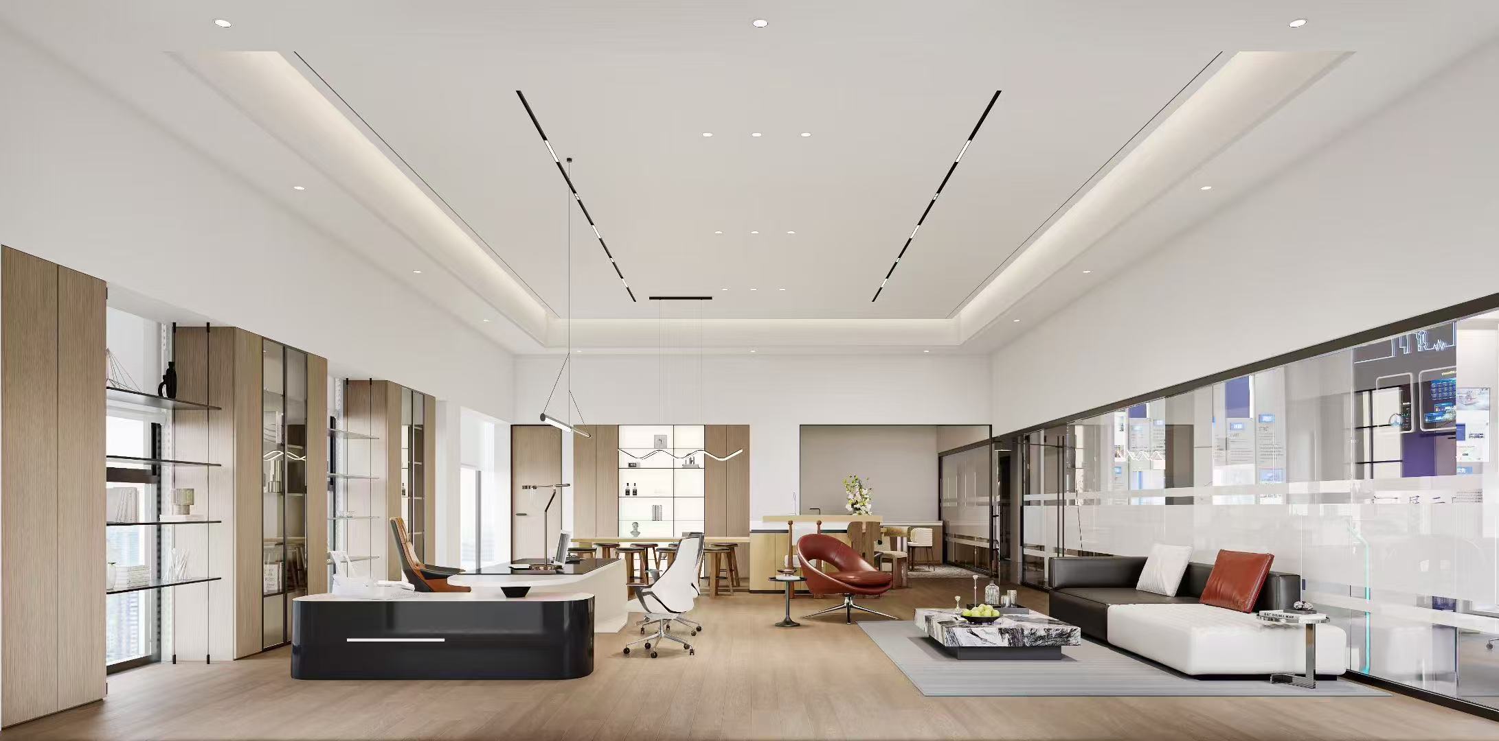 &nbsp;专注工装设计与施工
实景落地，品质保障
各类商业空间装修
欢迎实地考察