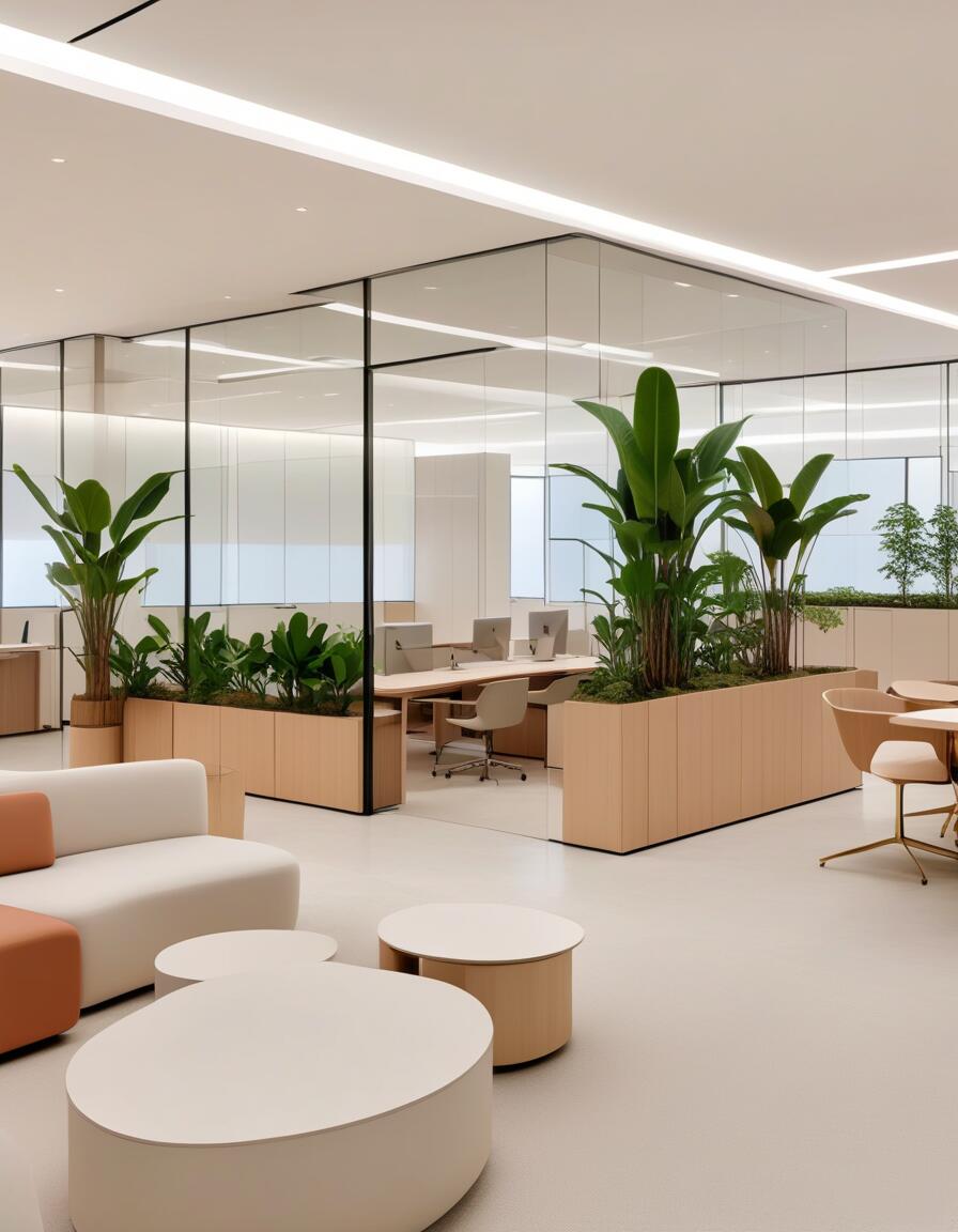 800平办公室装修